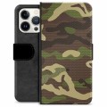 Étui Portefeuille Premium iPhone 13 Pro - Camouflage