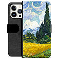 Étui Portefeuille Premium iPhone 13 Pro - Cyprès