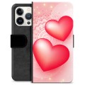 Étui Portefeuille Premium iPhone 13 Pro - Love