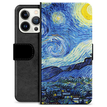 Étui Portefeuille Premium iPhone 13 Pro - Ciel de Nuit