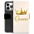 Étui Portefeuille Premium iPhone 13 Pro - Reine