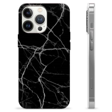 Coque iPhone 13 Pro en TPU - Éclair Noir