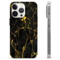 Coque iPhone 13 Pro en TPU - Granit Doré