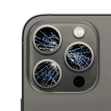 Réparation Vitre de l\'Appareil Photo iPhone 13 Pro Max - Noir