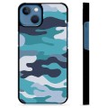 Coque de Protection iPhone 13 - Camouflage Bleu