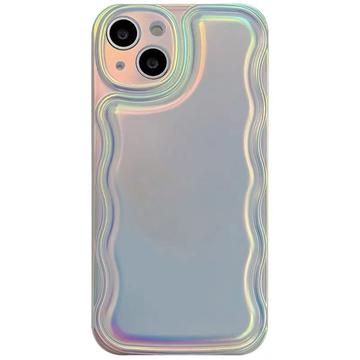 Coque iPhone 13 Aurora Laser Ondulée Radiante