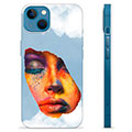 Coque iPhone 13 en TPU - Peinture de Visage