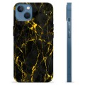 Coque iPhone 13 en TPU - Granit Doré