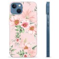 Coque iPhone 13 en TPU - Fleurs à L'aquarelle