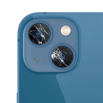 Réparation Vitre de l\'Appareil Photo iPhone 13 mini - Bleu