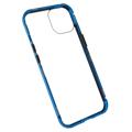 Coque Magnétique iPhone 14 avec Verre Trempé - Bleue