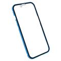 Coque Magnétique iPhone 14 avec Verre Trempé - Bleue