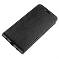 Étui à Rabat Vertical iPhone 14 Max avec Porte-Cartes - Noir