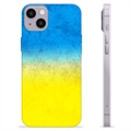 Coque iPhone 13 en TPU Drapeau Ukraine - Bicolore