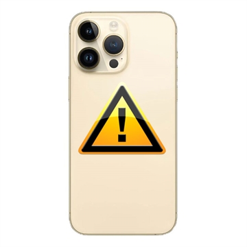 Réparation Cache Batterie pour iPhone 14 Pro - cadre inclus - Doré