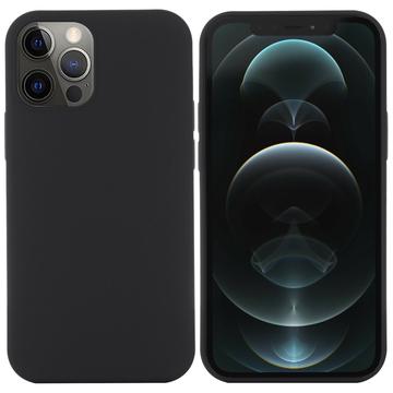 Coque iPhone 14 Pro en Silicone Liquide - Compatible MagSafe - Noire