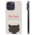 Coque iPhone 14 Pro Max en TPU - Chat en Colère