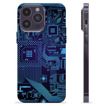 Coque iPhone 14 Pro Max en TPU - Circuit Imprimé