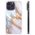 Coque iPhone 14 Pro Max en TPU - Marbre Élégant