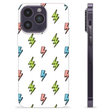 Coque iPhone 14 Pro Max en TPU - Éclairs
