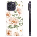 Coque iPhone 14 Pro Max en TPU - Motif Floral