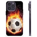 Coque iPhone 14 Pro Max en TPU - Ballon Enflammé