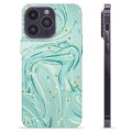 Coque iPhone 14 Pro Max en TPU - Menthe Verte
