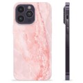 Coque iPhone 14 Pro Max en TPU - Marbre Rose