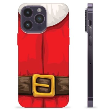 Coque iPhone 14 Pro Max en TPU - Costume de Père Noël