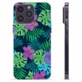 Coque iPhone 14 Pro Max en TPU - Fleurs Tropicales