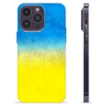 Coque iPhone 13 en TPU Drapeau Ukraine - Bicolore