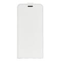 Étui à Rabat Vertical iPhone 14 Pro Max avec Porte-Cartes - Blanc