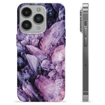 Coque iPhone 14 Pro en TPU - Améthyste