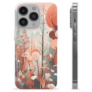 Coque iPhone 14 Pro en TPU - Vieille Forêt