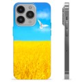 Coque iPhone 13 en TPU Drapeau Ukraine - Bicolore