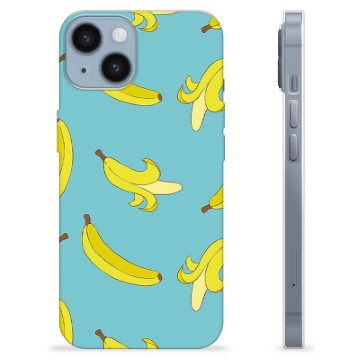 Coque iPhone 14 en TPU - Bananes