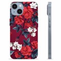 Coque iPhone 14 en TPU - Fleurs Vintage