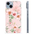 Coque iPhone 14 en TPU - Fleurs à L'aquarelle