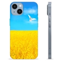 Coque iPhone 13 en TPU Drapeau Ukraine - Bicolore