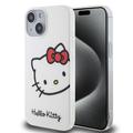 Coque iPhone 15 Hello Kitty IML Kitty Tête - Blanche