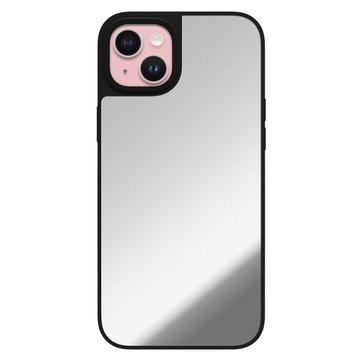 Coque miroir iPhone 15 - Compatible MagSafe - Noire
