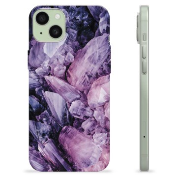 Coque iPhone 15 Plus en TPU - Améthyste