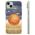 Coque iPhone 15 Plus en TPU - Basket-ball