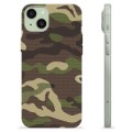 Coque iPhone 15 Plus en TPU - Camouflage