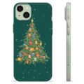 Coque iPhone 15 Plus en TPU - Sapin de Noël