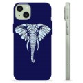 Coque iPhone 15 Plus en TPU - Éléphant