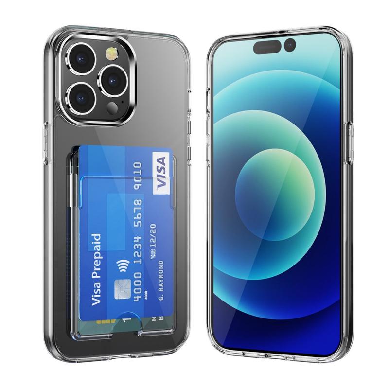 Coque Transparente iPhone 15 Pro avec PorteCarte — free download