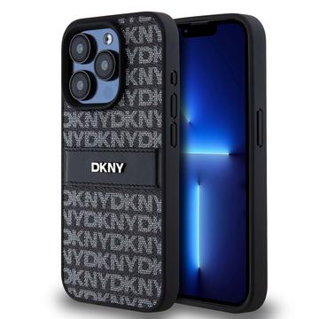 Coque iPhone 15 Pro DKNY Repeat Pattern Tonal Stripe