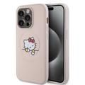 Coque iPhone 15 Pro Hello Kitty Kitty Asleep MagSafe - Rose