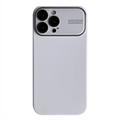 Coque iPhone 15 Pro en Silicone Liquide avec Protection en Verre